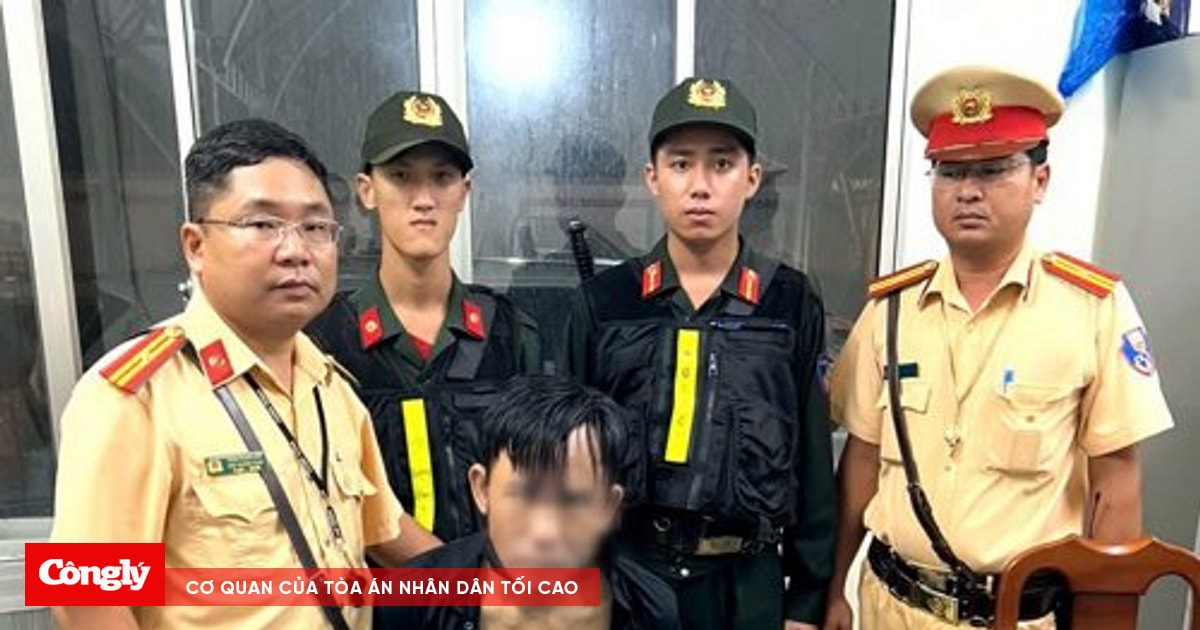 Bắt đối tượng cướp taxi từ Cần Thơ chạy về Tiền Giang